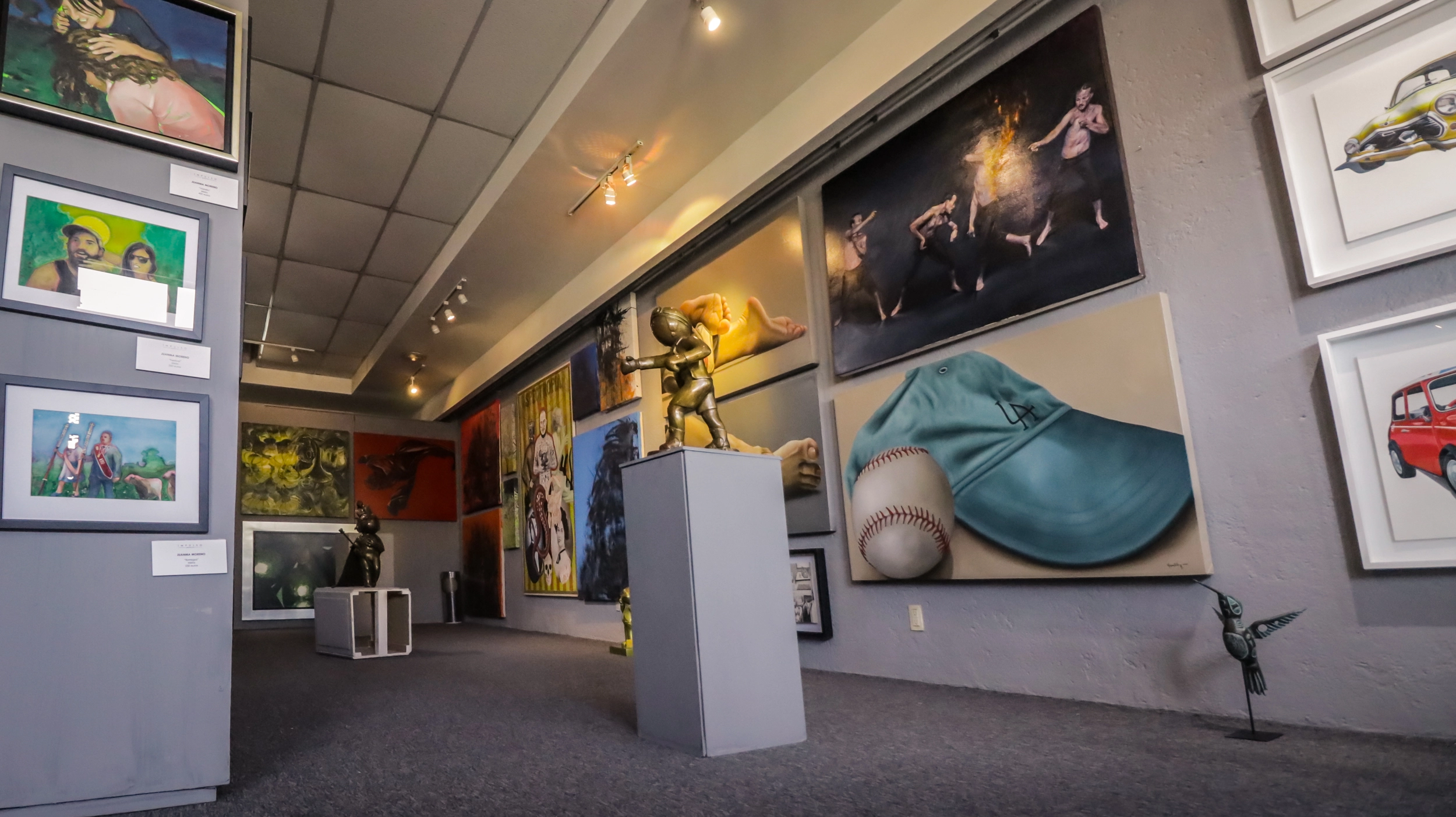 Exposición de arte contemporáneo